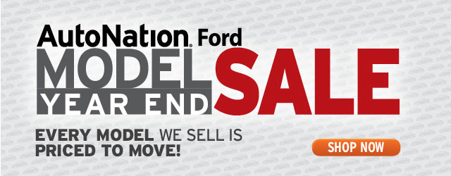 AutoNation Ford - Model Year End Sale